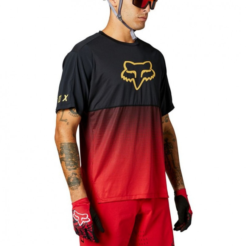 FOX Maillot Manches Longues Femme - Ranger Drirelease® - noir